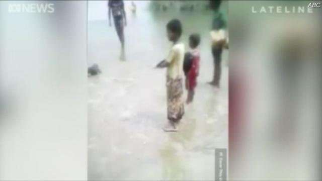 image for Tiny bodies of slain Rohingya children wash up on Bangladesh shores