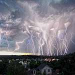 image for Long exposure thunderstorm in Colorado