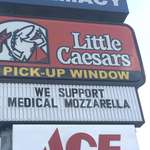 image for Little Caesar's supports medical mozzarella