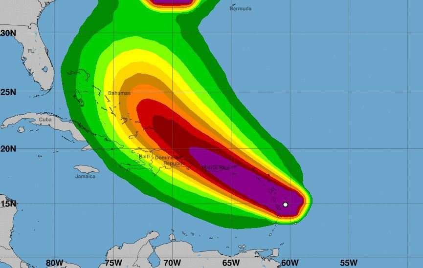 image for ‘Extremely dangerous’ Hurricane Maria now a Category 5 storm