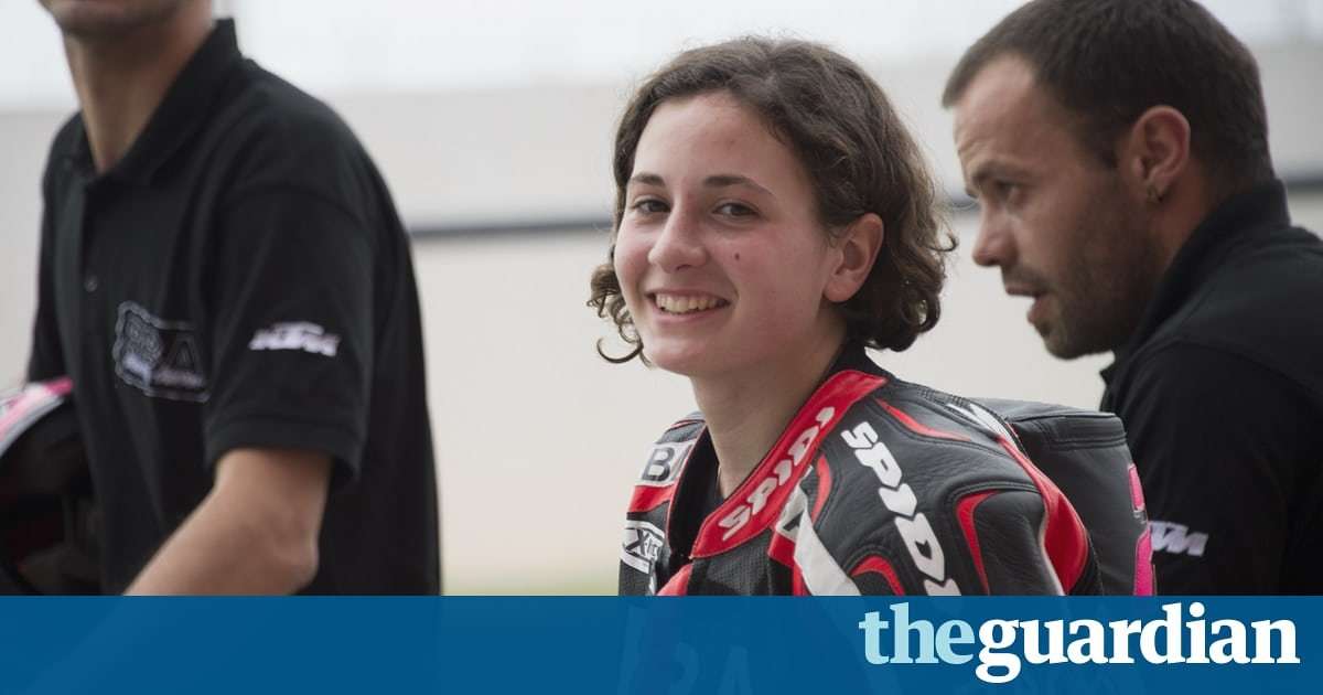 image for Ana Carrasco becomes first woman to win solo championship motorcycle race