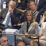 image for White House chief of staff John Kelly reacts as Trump goes off script at the UN