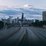 image for I stacked 50 photos to create an empty highway in Chicago