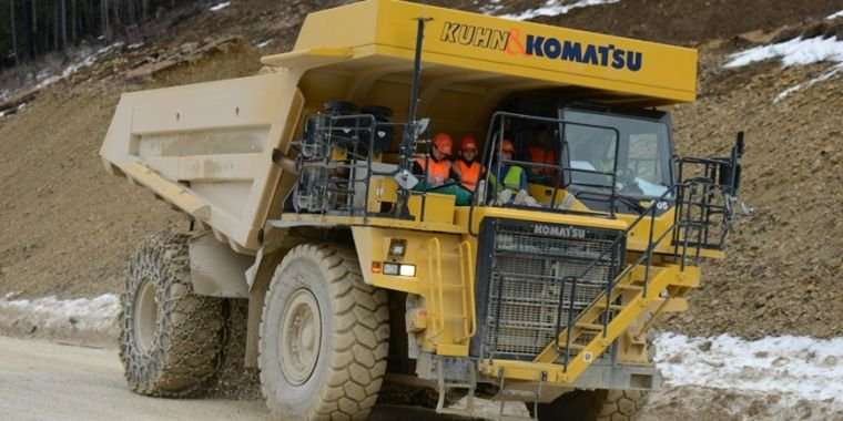 image for At 50 tons and 700 kilowatt-hours, this truck is the biggest EV in the world