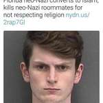 image for Why are so many muslims and neo nazis violent?