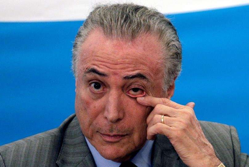 image for Approval rating for Brazil's Temer plummets: poll