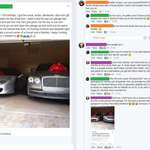 image for Guy lied on fb about getting two cars for his birthday, gets completely ruined in the comments.