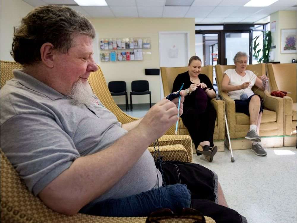 image for Knitting group is a warm way to connect with Montreal's homeless