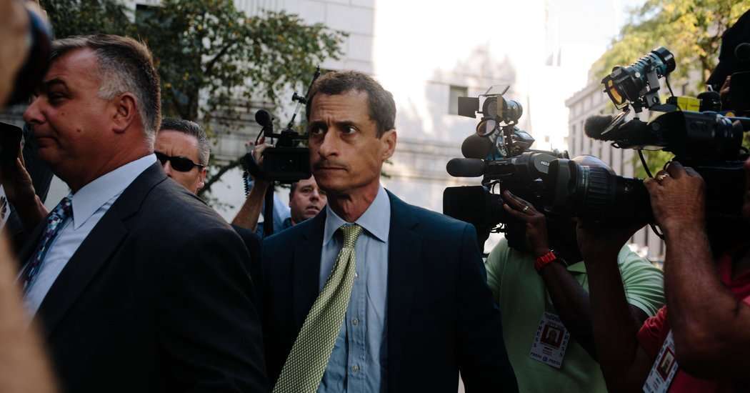 image for Anthony Weiner Gets 21 Months in Prison for Sexting With Teenager