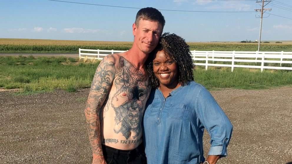 image for Man removes Nazi swastika tattoos after unlikely friendship