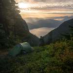 image for Probably the coolest place iv ever set up a tent. BC Canada