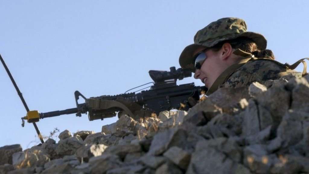 image for US Marines get first female infantry officer