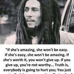 image for [Image] Wise words from Bob Marley