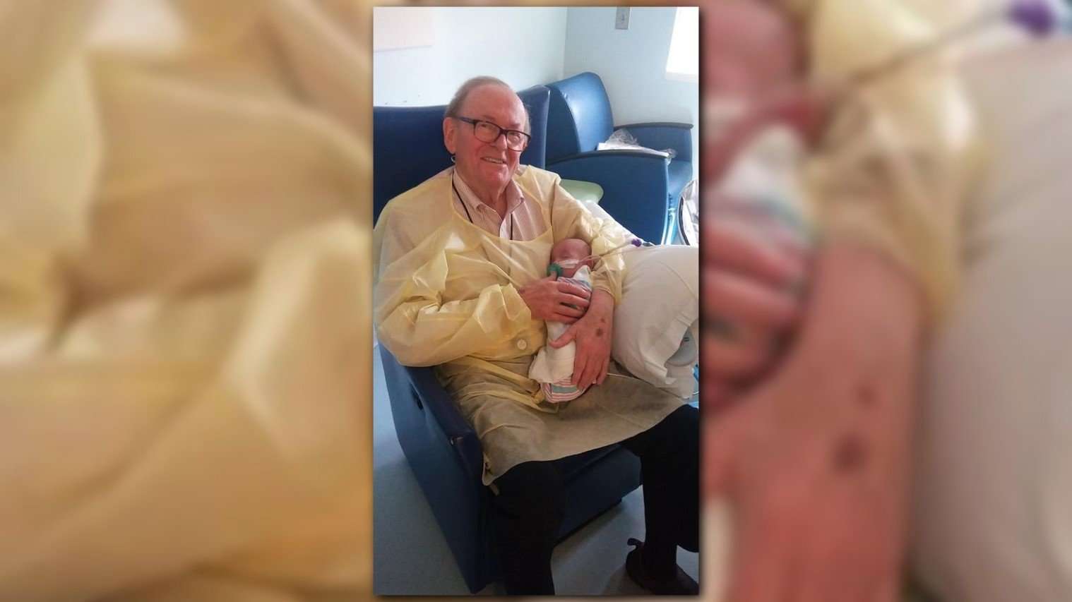 image for 'ICU GRANDPA' SPREADS JOY, COMFORTS SMALLEST PATIENTS AT CHOA