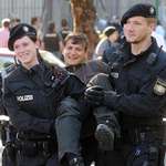 image for The ridiculously photogenic german police and protester