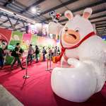 image for Ubisoft brought a 1:1 Rabbid Kong statue at Milan Games Week!