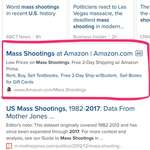 image for Low prices on Mass Shootings from Amazon! Stock up today! (x-post /r/programminghorror)