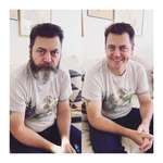 image for Nick Offerman With and Without a Full Beard