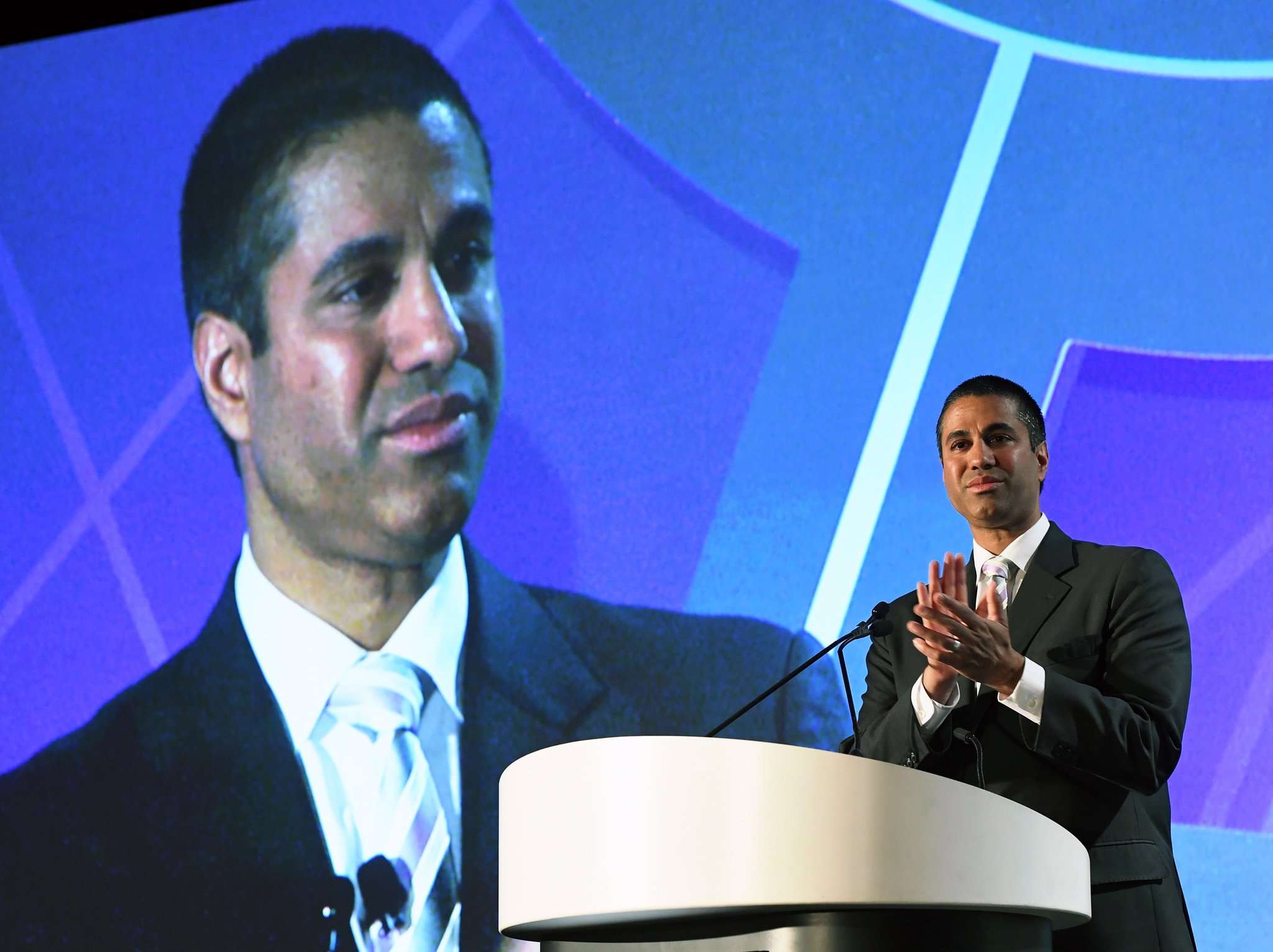 image for FCC Chairman Ajit Pai accused of cherry-picking data to repeal net neutrality