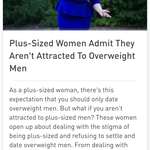 image for Fat women are "plus sized" but fat men are "overweight" (X-Post /r/TumblrInAction)