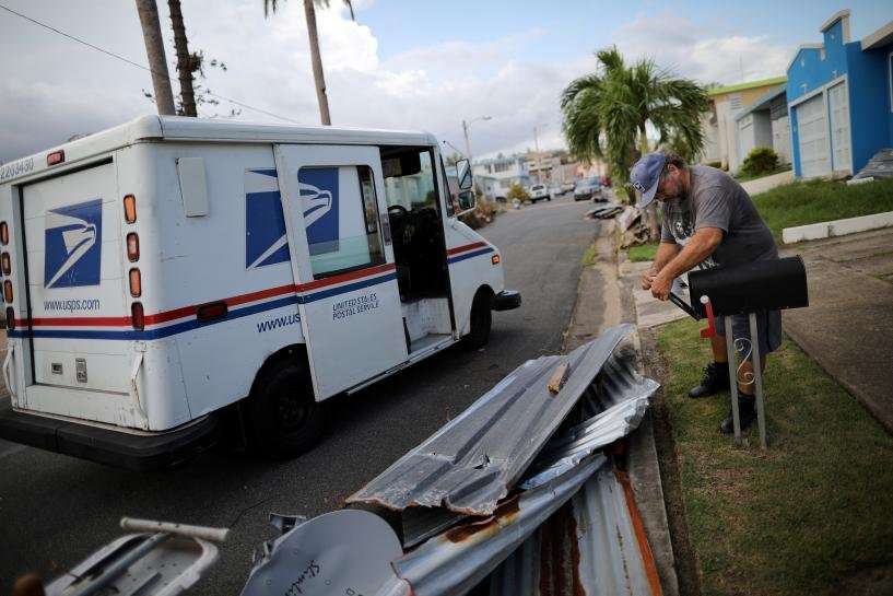 image for U.S. mail carriers emerge as heroes in Puerto Rico recovery