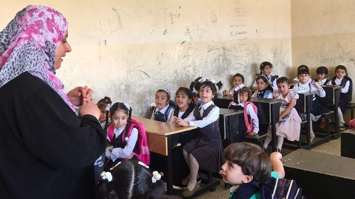 image for After 3 Years Under ISIS, Mosul's Children Go Back To School