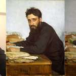 image for I was told I look like this 19th century Russian artist. Took a picture to compare it. Friend of mine and photoshop pro u/DrWankalot splashed an edit on it and merged both pictures. Wanted to share it!