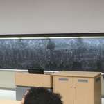image for The way this professor erases the board.