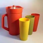 image for When mom made Kool-Aid in this pitcher and you drank it from the matching cups