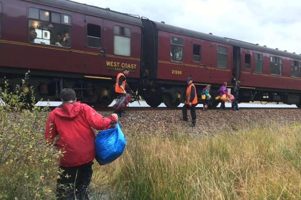 image for Hogwarts Express rescues family stranded in Highlands
