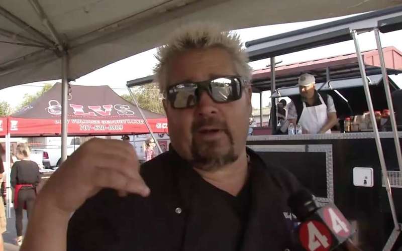 image for After Evacuating His Home, Celebrity Chef Guy Fieri Cooks up Feast for Santa Rosa Fire Victims