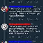 image for Grade A level Chemist gets called out on twitter.
