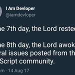 image for And on the 9th day, the Lord gave up.