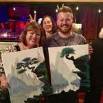 image for I went to a paint night with my mom the other night. We had such a good time, and it was the happiest I'd been in a long time