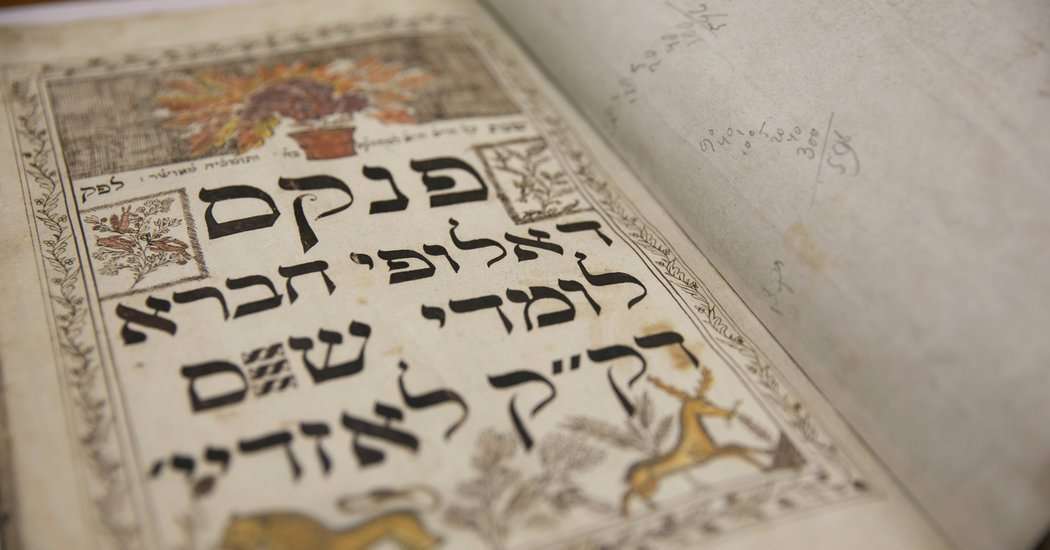 image for A Trove of Yiddish Artifacts Rescued From the Nazis, and Oblivion