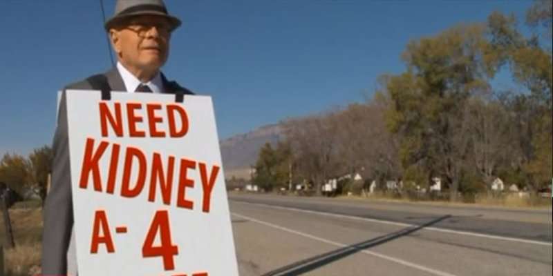 image for 74-Year-Old Man Walks Miles Every Day to Find His Wife a Kidney