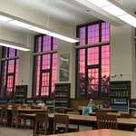 image for Library sunset