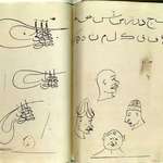 image for Doodles created by future sultan Mehmed the Conqueror, aged 10 at the time. Year:1442 [600 x 410]
