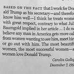image for Looks like Donald Trump wrote to New York Magazine in 1992.