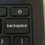 image for Power button next to backspace