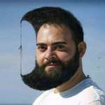 image for Barber: What kinda cut you want? Dude: Ever seen the moon? Barber: Say no more..