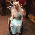 image for Turned my wheelchair into the Iron Throne for Halloween