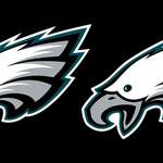 image for The Philadelphia Eagles logo without eyebrows