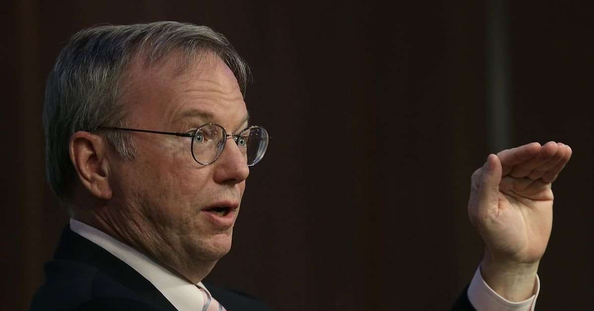 image for Eric Schmidt says US could fail in the AI competition with China