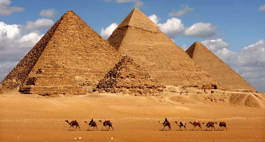 image for Mystery void is discovered in the Great Pyramid of Giza