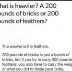 image for What's heavier?
