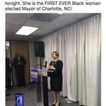 image for The FIRST EVER Black woman elected Mayor of Charlotte, NC!