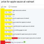 image for Apple sauce price at walmart