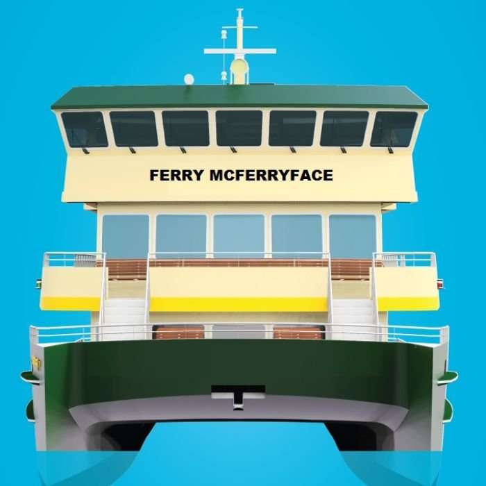 image for Ferry McFerryface to be name of new Sydney ferry after public vote