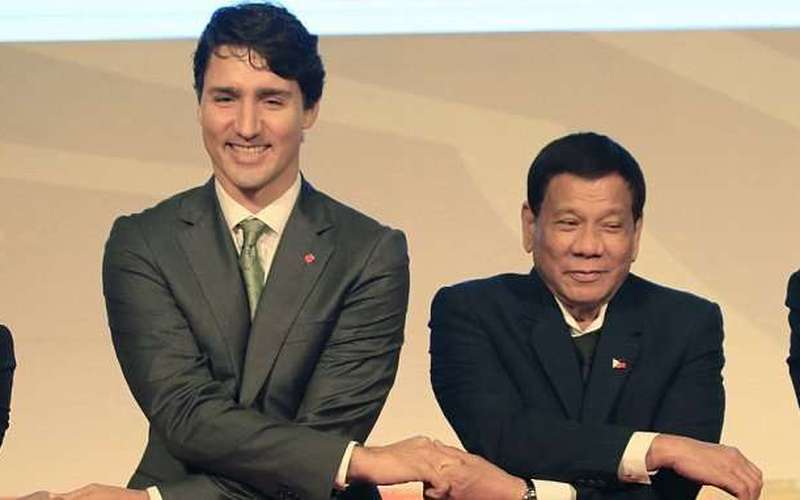 image for Duterte tells Canada's Trudeau to 'lay off' the 'bullsh*t'